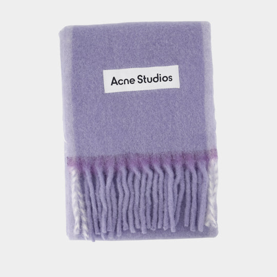 Écharpe - Acne Studios - Laine - Violet