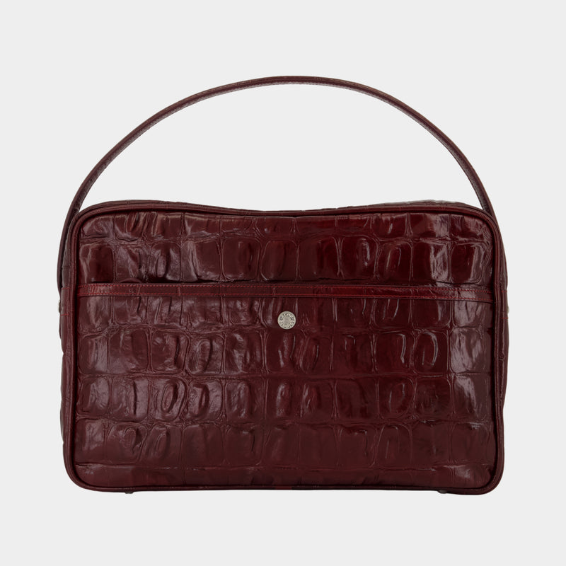 Sac Porté Épaule Camero - Acne Studios - Cuir - Bordeaux