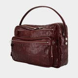 Sac Porté Épaule Camero - Acne Studios - Cuir - Bordeaux