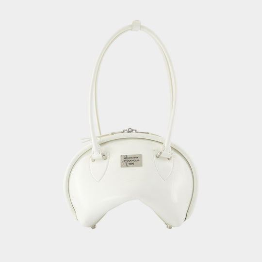 Sac À Main Bowlina Small R - Acne Studios - Cuir - Blanc