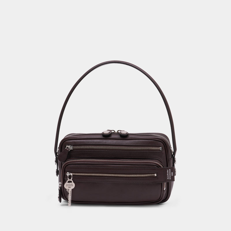 Sac Porté Épaule Camero Party - Acne Studios - Cuir - Marron