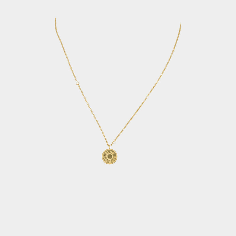 Collier Denim Rivet - Acne Studios - Métal - Doré