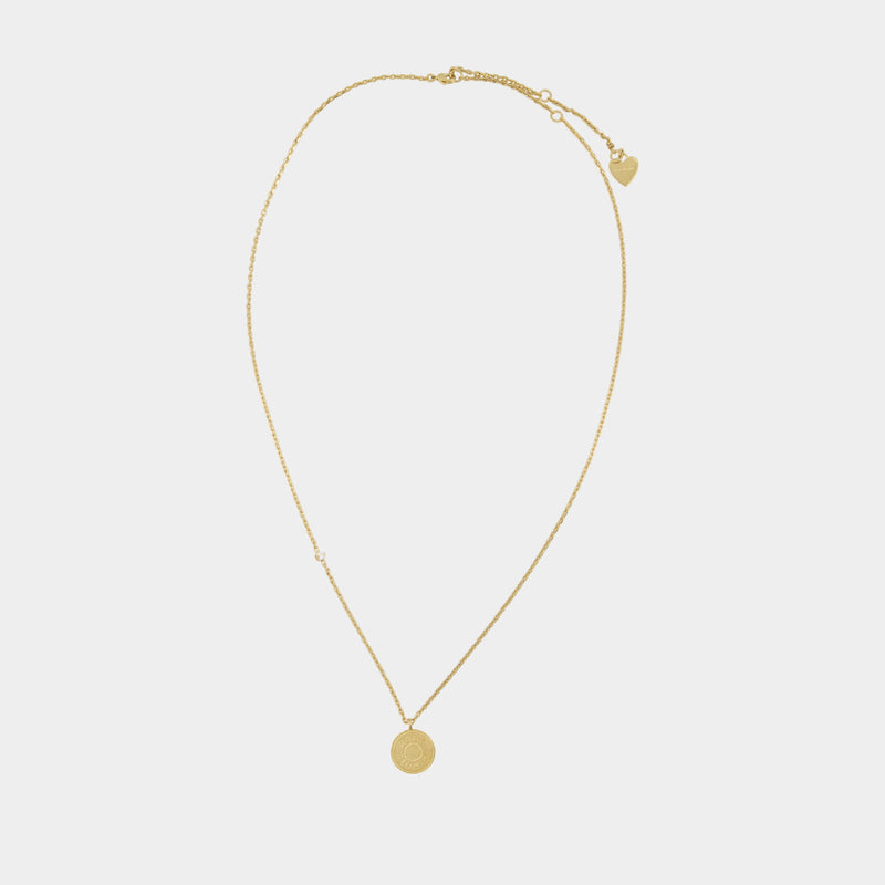 Collier Denim Rivet - Acne Studios - Métal - Doré