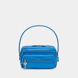 Sac Porté Épaule Camero Party - Acne Studios - Cuir - Bleu