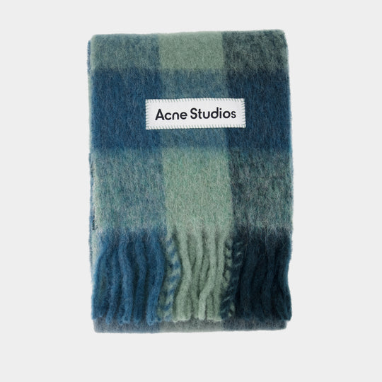 Écharpe - Acne Studios - Laine - Gris