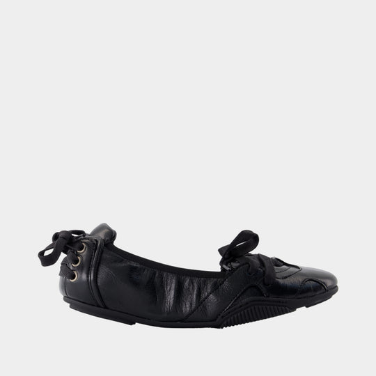 Ballerines Bilaria - Acne Studios - Cuir - Noir