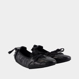 Ballerines Bilaria - Acne Studios - Cuir - Noir