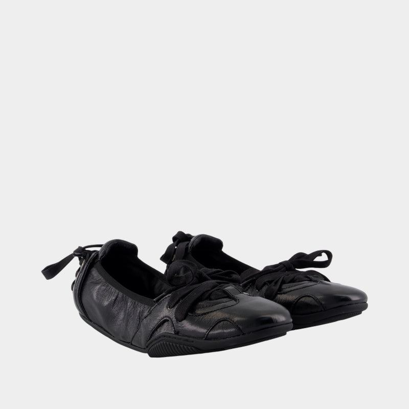 Ballerines Bilaria - Acne Studios - Cuir - Noir