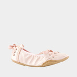 Ballerines Bilaria - Acne Studios - Soie - Rose
