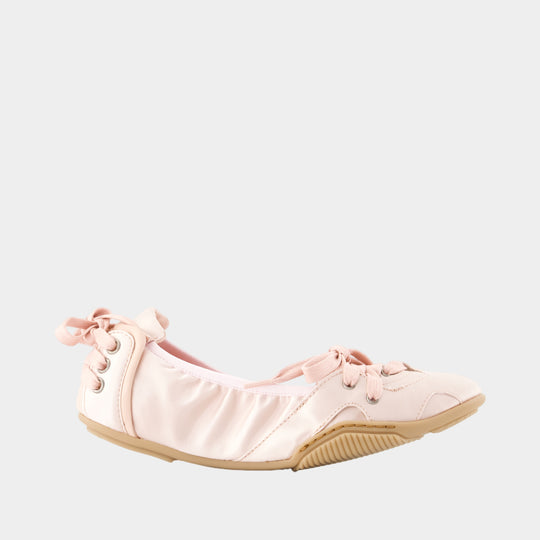 Ballerines Bilaria - Acne Studios - Soie - Rose