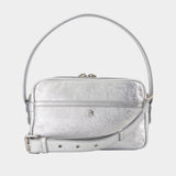 Sac Porté Épaule Camero Party - Acne Studios - Cuir - Argenté
