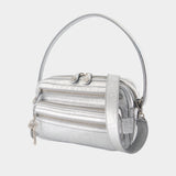 Sac Porté Épaule Camero Party - Acne Studios - Cuir - Argenté