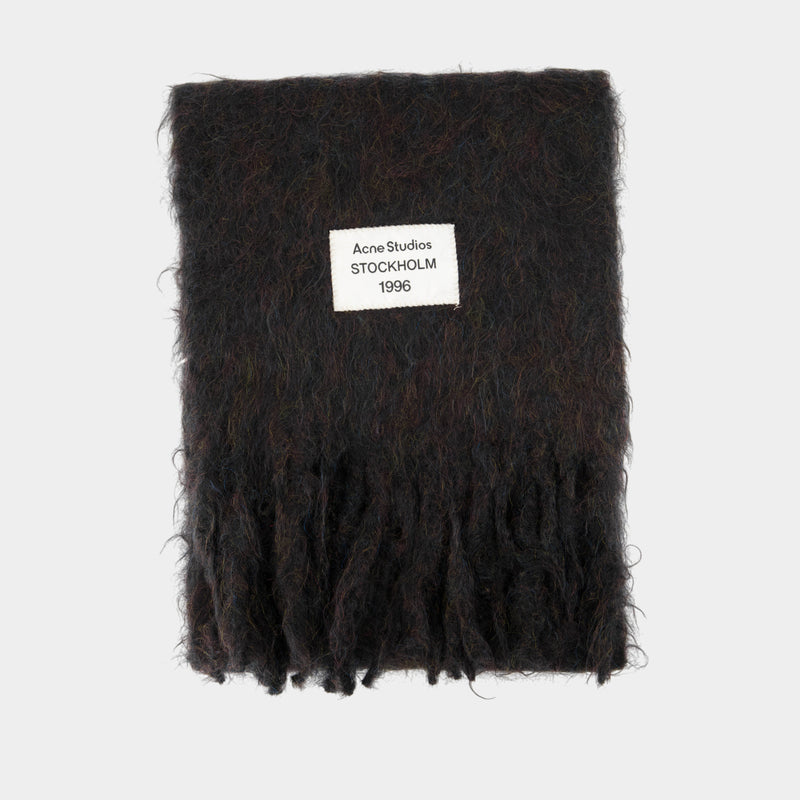 Écharpe - Acne Studios - Laine - Noir