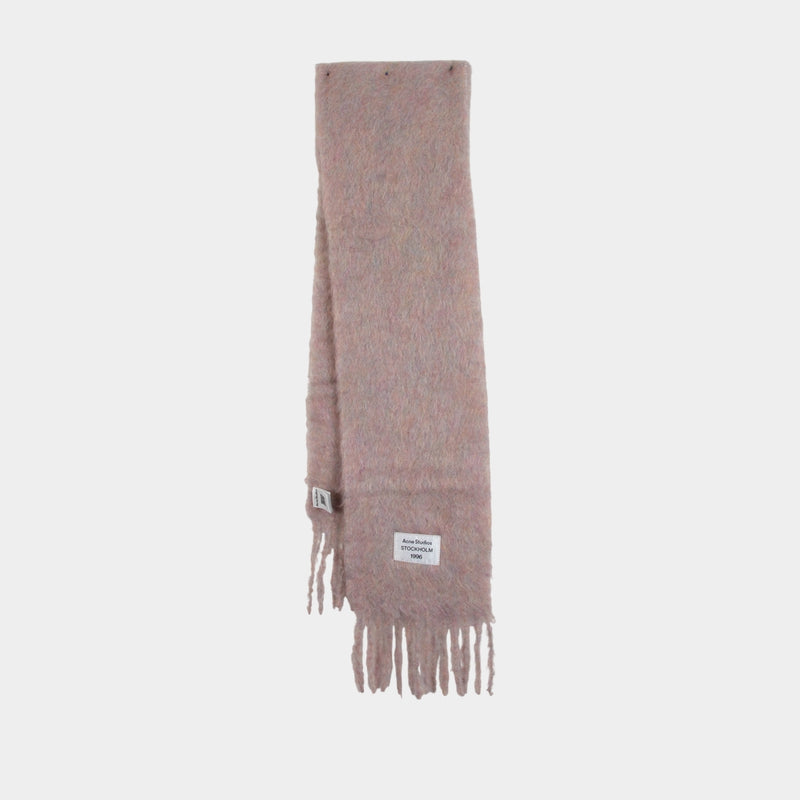Écharpe - Acne Studios - Laine - Rose