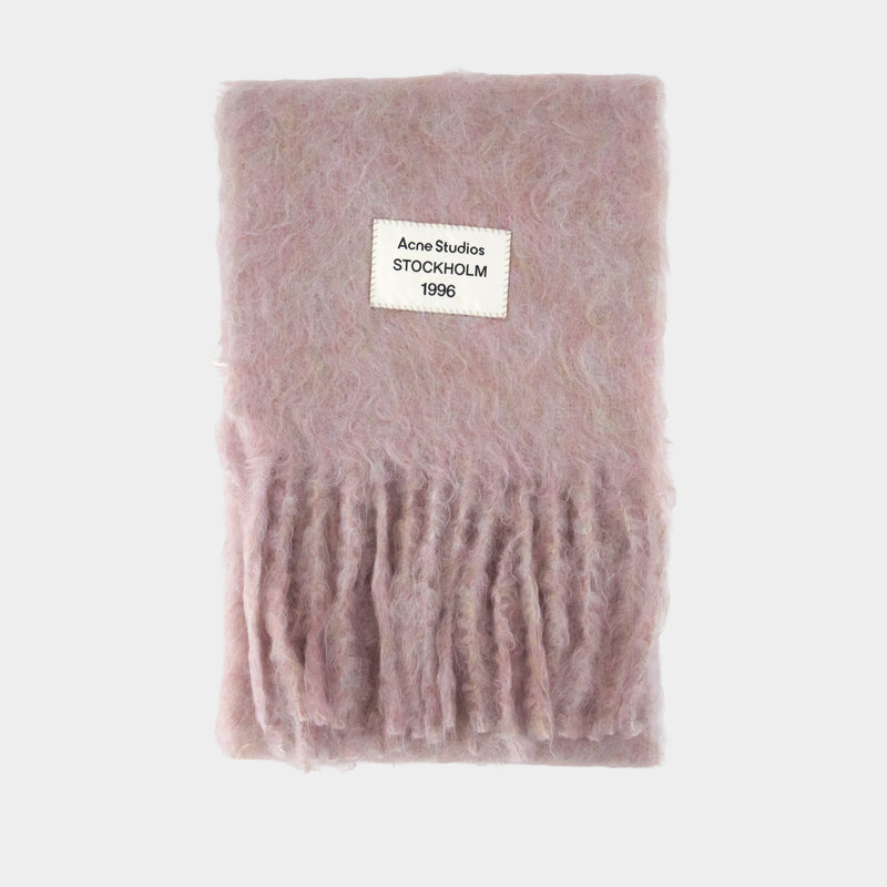 Écharpe - Acne Studios - Laine - Rose