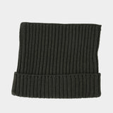 Bonnet - Acne Studios - Coton - Vert