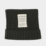 Bonnet - Acne Studios - Coton - Vert