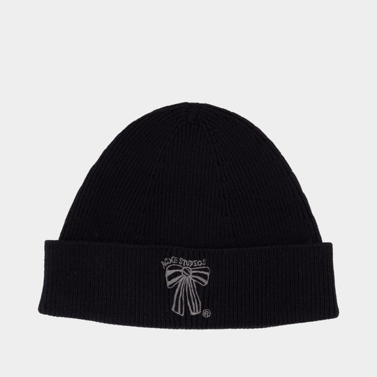 Bonnet - Acne Studios - Laine - Noir