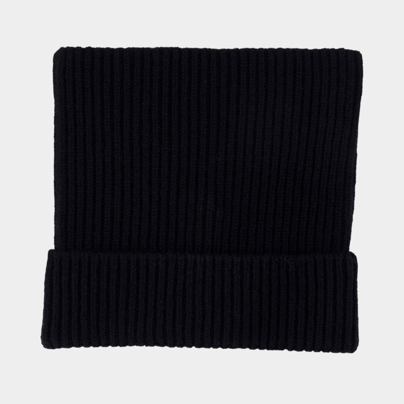 Bonnet - Acne Studios - Coton - Noir
