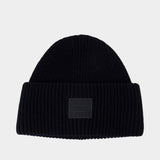 Bonnet - Acne Studios - Laine - Noir