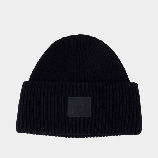 Bonnet - Acne Studios - Laine - Noir