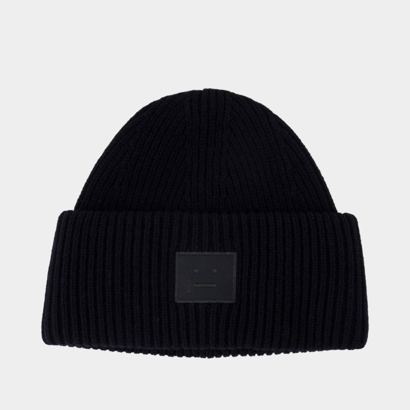 Bonnet - Acne Studios - Laine - Noir