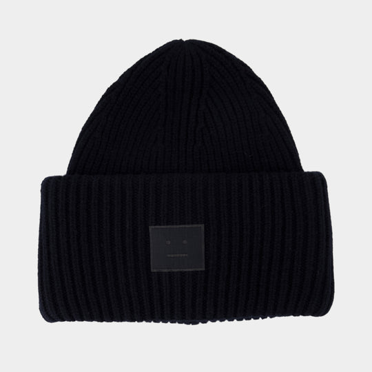Bonnet - Acne Studios - Laine - Noir