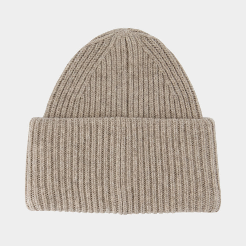 Bonnet - Acne Studios - Laine - Beige