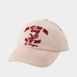 Casquette - Acne Studios - Coton - Rose