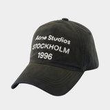 Casquette - Acne Studios - Coton - Noir