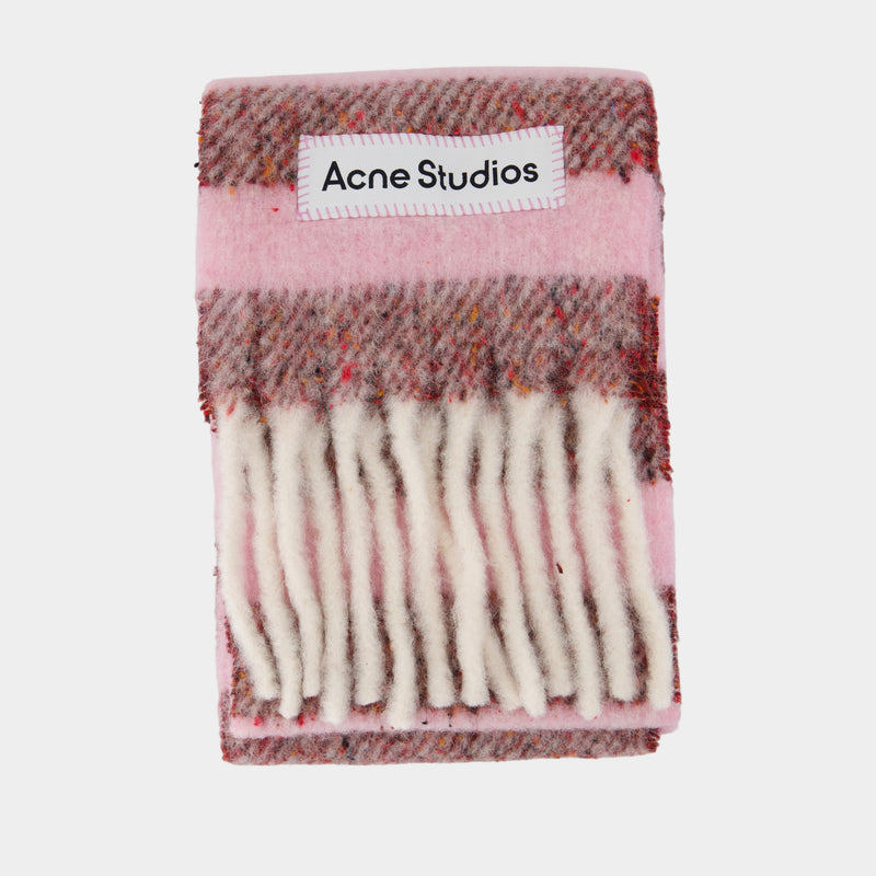 Écharpe Fn Ux Scar000407 - Acne Studios - Laine - Rose
