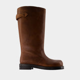Bottes Beshay Saian - Acne Studios - Cuir - Marron