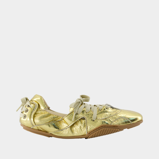 Ballerines Bilaria - Acne Studios - Cuir - Doré