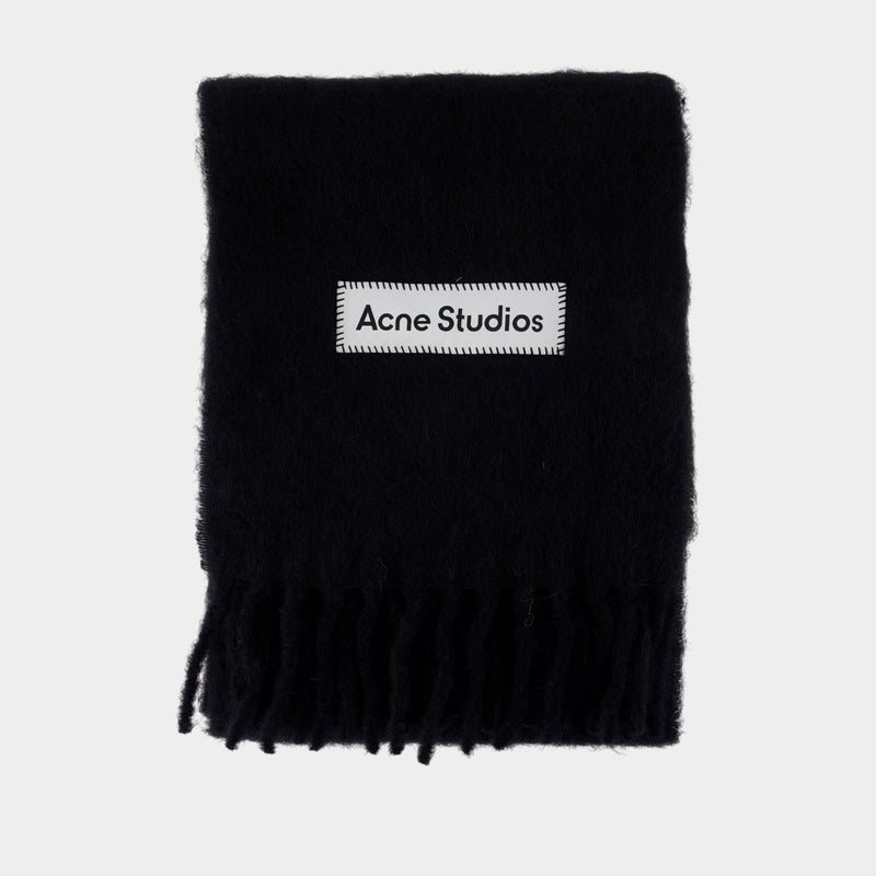 Écharpe Fn Ux Scar000467 - Acne Studios - Laine - Noir