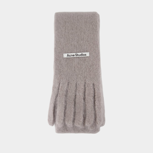 Gants Fn Ux Accs000191 - Acne Studios - Laine - Gris