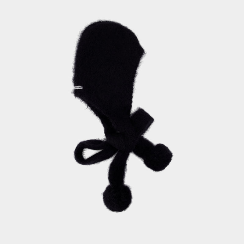 Bonnet Fn Ux Accs000195 - Acne Studios - Laine - Noir
