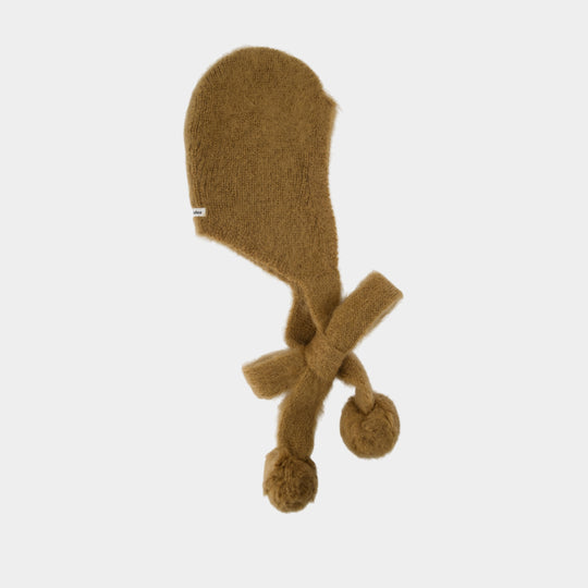 Bonnet Fn Ux Accs000195 - Acne Studios - Laine - Kaki