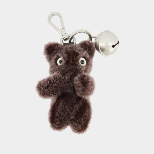 Porte-Clé Ourson - Acne Studios - Cuir - Marron