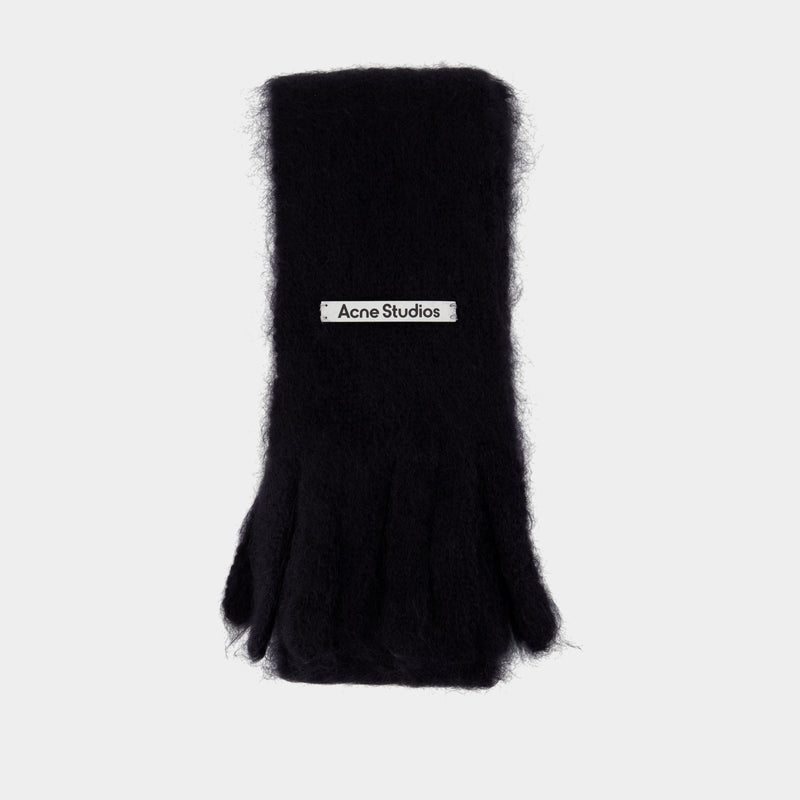 Écharpe Fn Ux Accs000191 - Acne Studios - Laine - Noir
