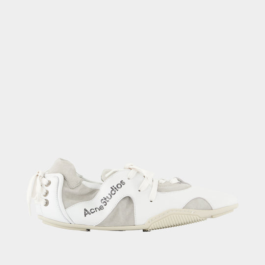 Sneakers - Acne Studios - Cuir - Blanc