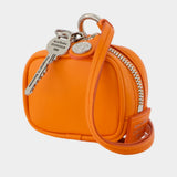 Sac À Main Camero Clip V - Acne Studios - Cuir - Orange
