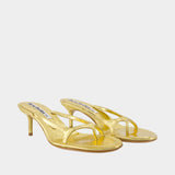 Sandales Ac Wn Shoe000023 - Acne Studios - Cuir - Doré