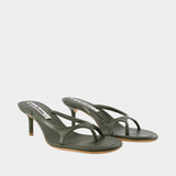 Sandales Fn Wn Shoe001001 - Acne Studios - Cuir - Vert