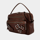 Sac Porté Épaule Camero Camera Belts - Acne Studios - Cuir - Marron