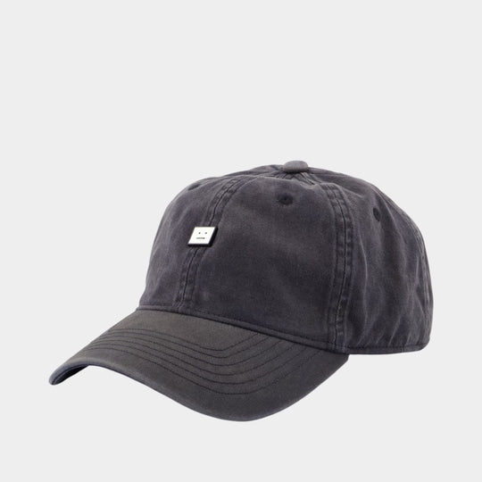 Casquette - Acne Studios - Coton - Noir