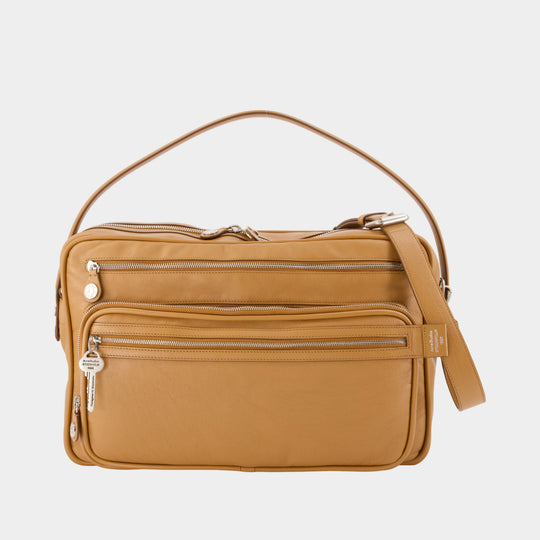 Sac Porté Épaule Camero Camera V - Acne Studios - Cuir - Marron