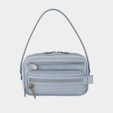 Sac Porté Épaule Camero Party V - Acne Studios - Cuir - Bleu