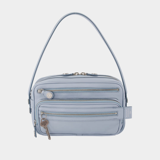Sac Porté Épaule Camero Party V - Acne Studios - Cuir - Bleu