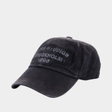 Casquette - Acne Studios - Coton - Noir