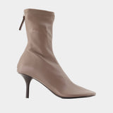 Bottines - Acne Studios - Cuir - Greige